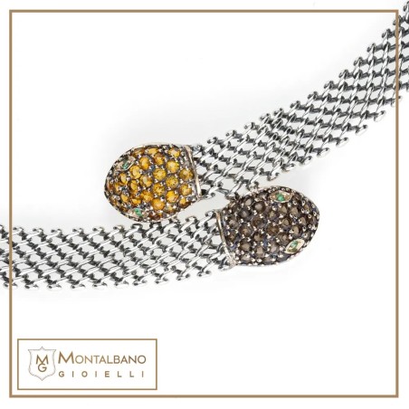 collana Medievale serpente morbida